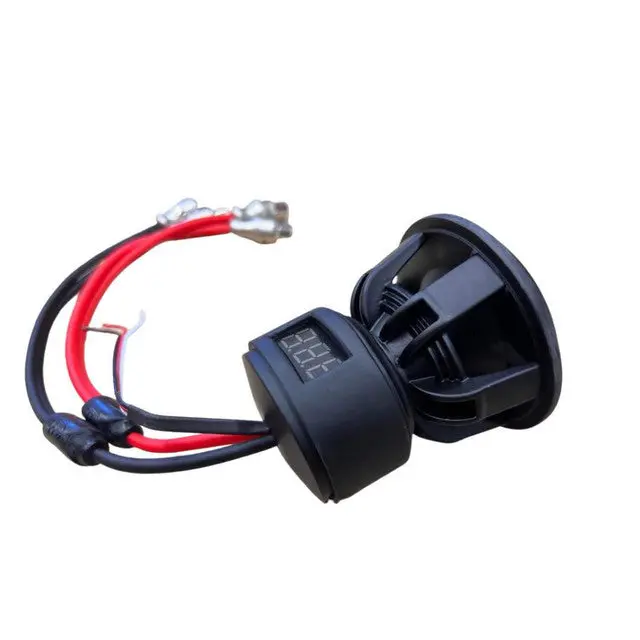 Down4sound Subwoofer Bass Knob V2 W/ Voltage Display 1