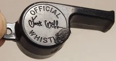 Dragnet Whistle Jack Webb Fair  Working 1