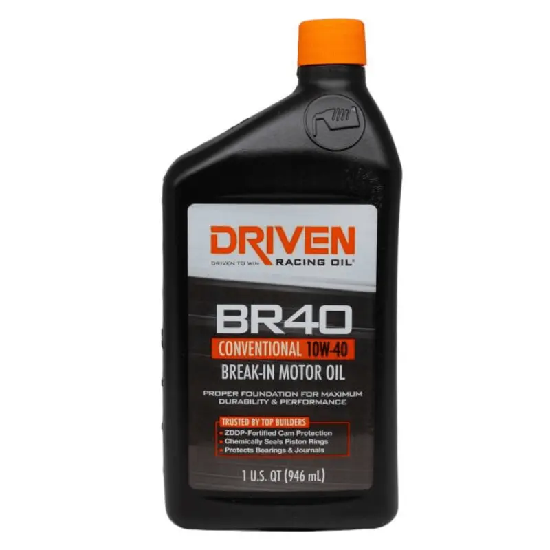 Driven Racing Oil Br40 Conventional 10W-40 Break-In Oil (03706) 1