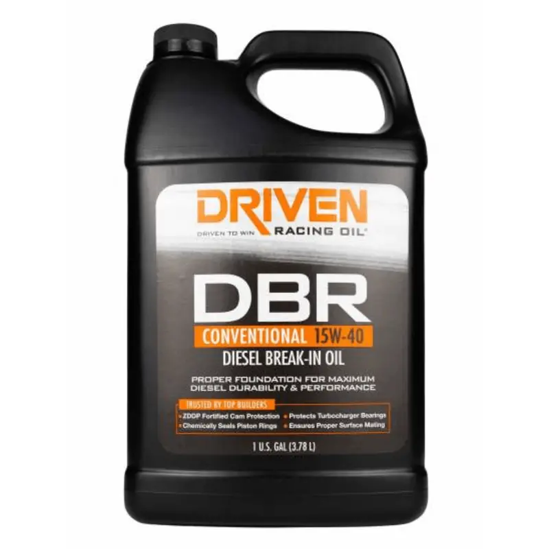 Driven Racing Oil Dbr 15W-40 Conventional Diesel Break-In Oil (05308) 1