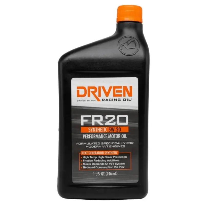 Driven Racing Oil Fr20 5W-20 Synthetic Street Performance Oil (03006) 1