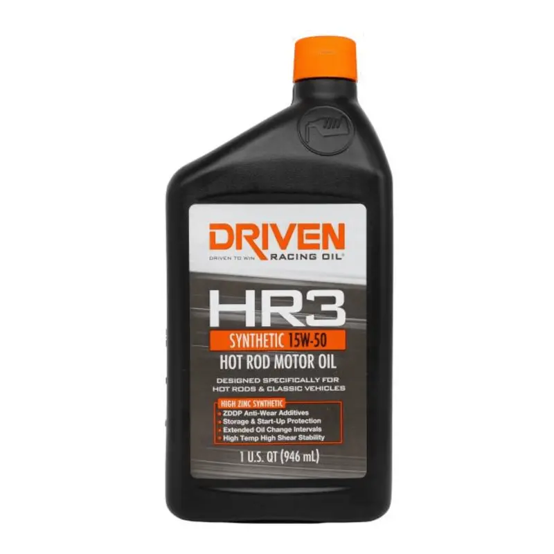 Driven Racing Oil Hr3 15W-50 Synthetic Hot Rod Oil (01606) 1