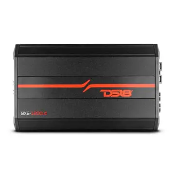 Ds18 Sxe-1200.4 Class A/B 4-Channel Full-Range Car Amplifier 1