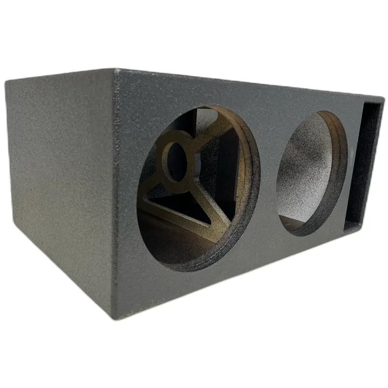 Dual 12" Ported Sub Enclosure Xl (Jumbo Air Space) Double Baffled 1