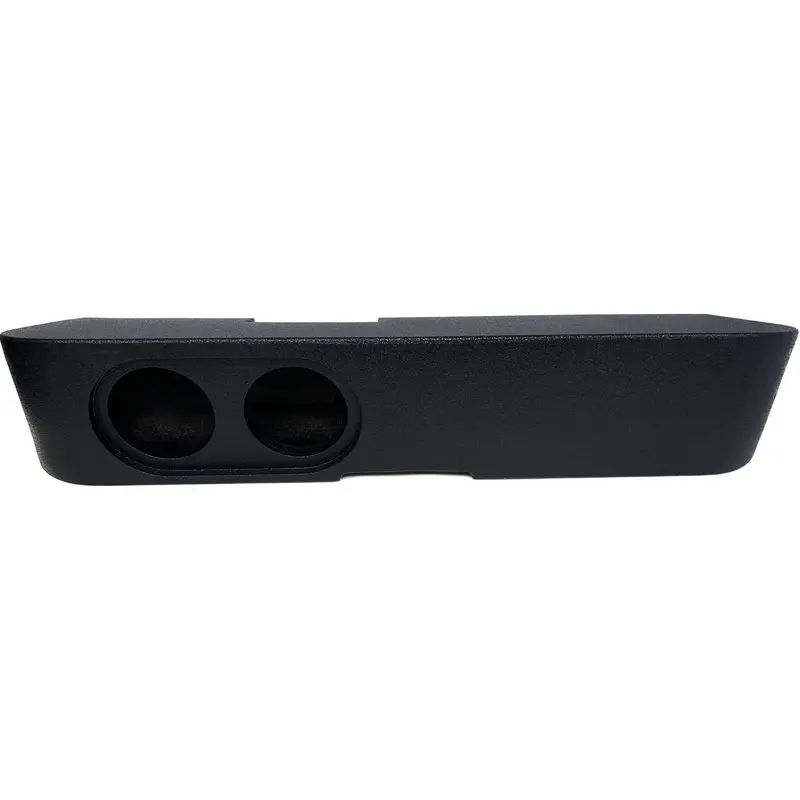 Dual 8" Chevy/Gmc 19-23 Crew Cab Subwoofer Box (Fits Sundown X8 V4) With Rounder Corner 1