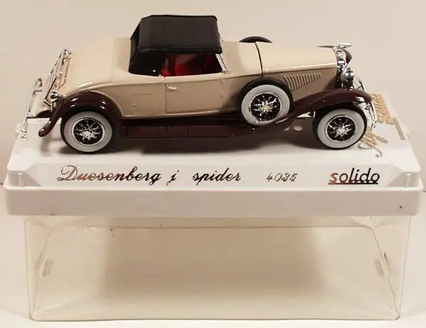 Duesenberg J Spider 4035 Solido Age D'or 1:43 1
