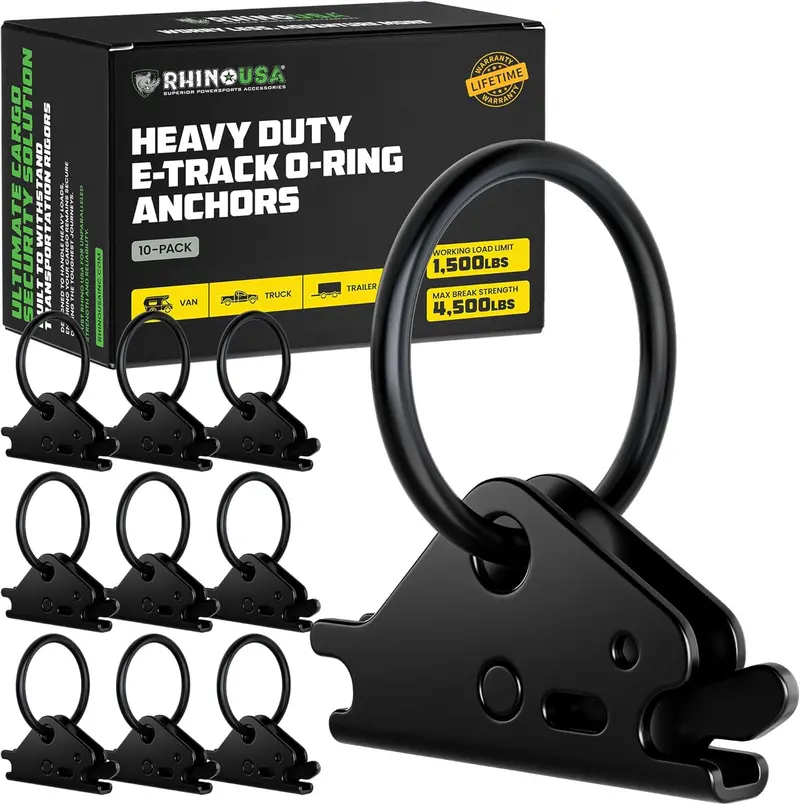 E-Track O-Ring Anchors (10-Pack) 1