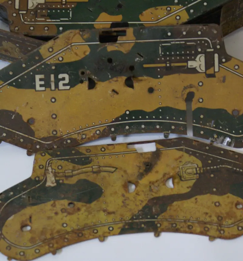 E12 Tank Parts.   Original For Parts Only. 1