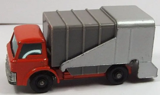 Early Matchbox Reg. Wheels #7C Ford D800 Refuse Truck 1
