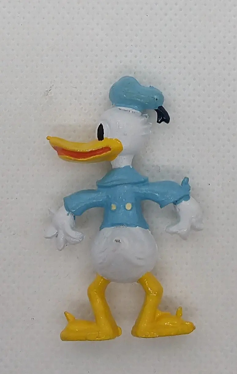Early Vintage Disney Donald Duck Cast Metal Figure 1-7/8" 2