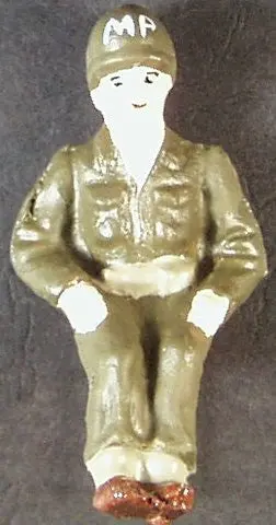 Elastolin Arnold Mp Figure Seated 2-1/4 1