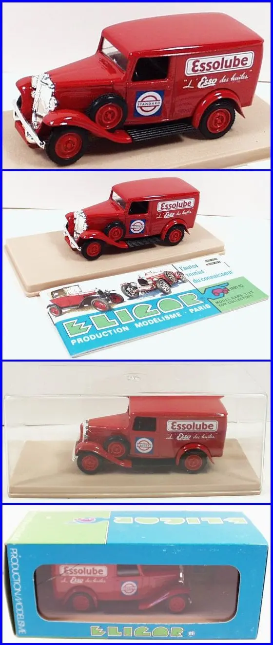 Eligor #1008 1934 Citroen 500 Kg Camionnette 1