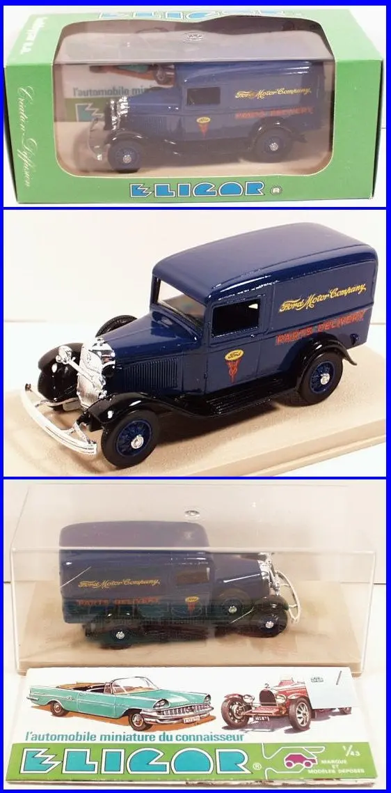 Eligor #1070 1934 Ford Service Delivery Van 1