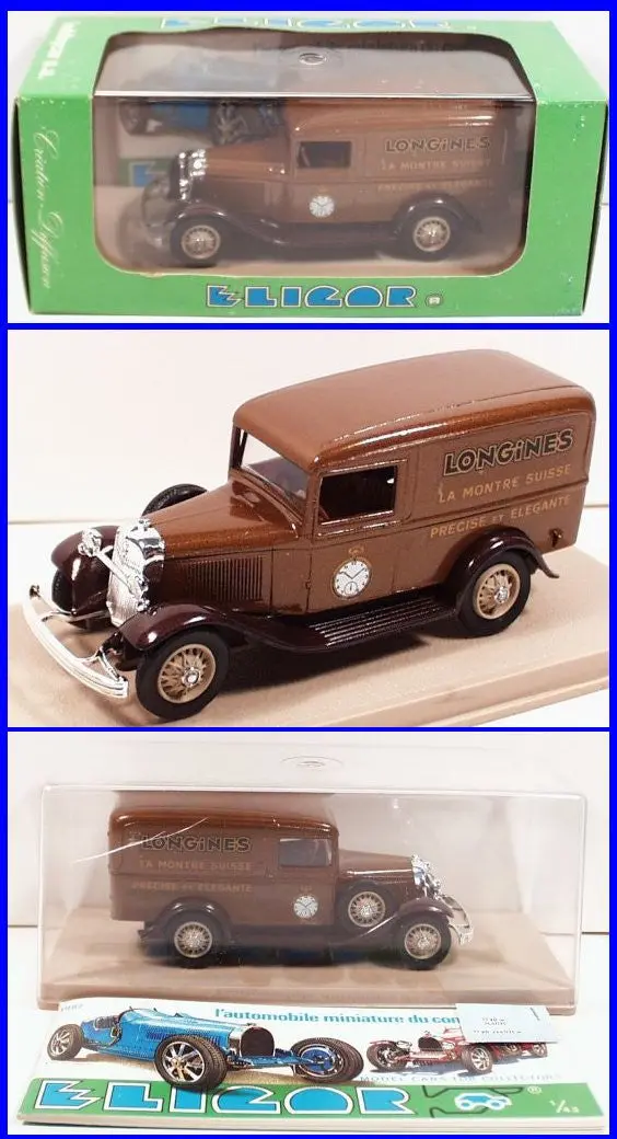 Eligor #1075 1934 Ford Longines Delivery Van 1