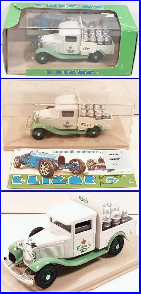 Eligor #1086 1934 Ford V8 Plateau Brasseur Carlsberg 1