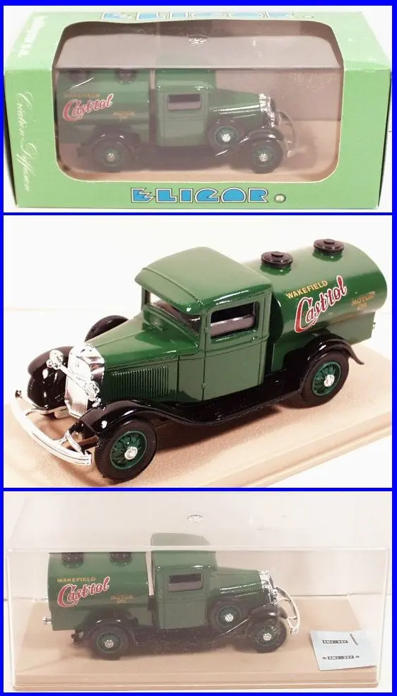 Eligor #1090 1934 Ford Mobile Oil Tanker 1