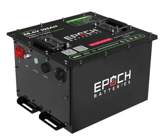 “Epoch 38.4V (36V) 105Ah” - Limax Series - Lithium (Lifepo4) Golf Cart Battery - Complete Kit 1