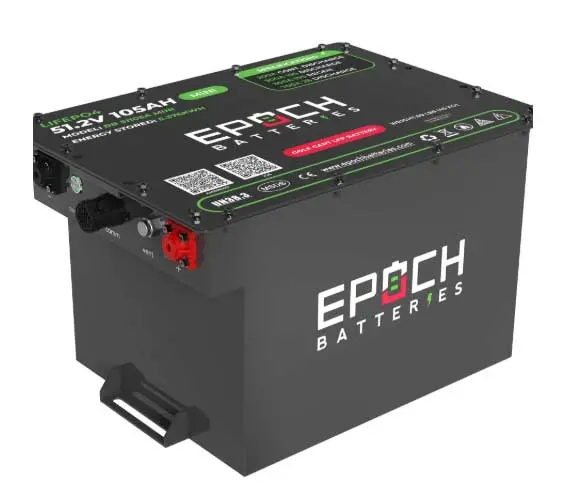 “Epoch 51.2V (48V) 105Ah Mini” - Limax Series - Lithium (Lifepo4) Golf Cart Battery - Complete Kit 1