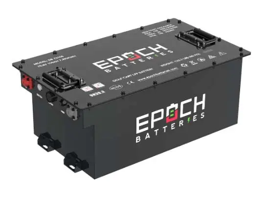 “Epoch 70.4V (72V) 105Ah” - Limax Series - Lithium Lifepo4 Golf Cart Battery - Complete Kit 1