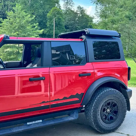 Ez 4X4 Middle Panel Roof Rack Holder | '21- Current Ford Bronco 1