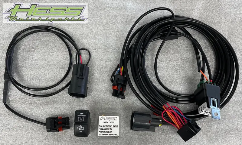 Fan Override Switch Kit - Rzr Xp Turbo (Stock Radiator) 2017+ 1