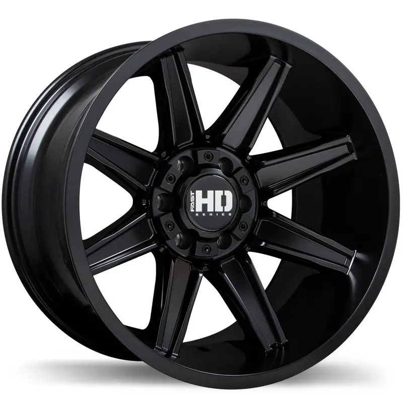 Fast Hd Havok 20X12.0 6X135 / 139.7 Et-44 95.1 Satin Black 1