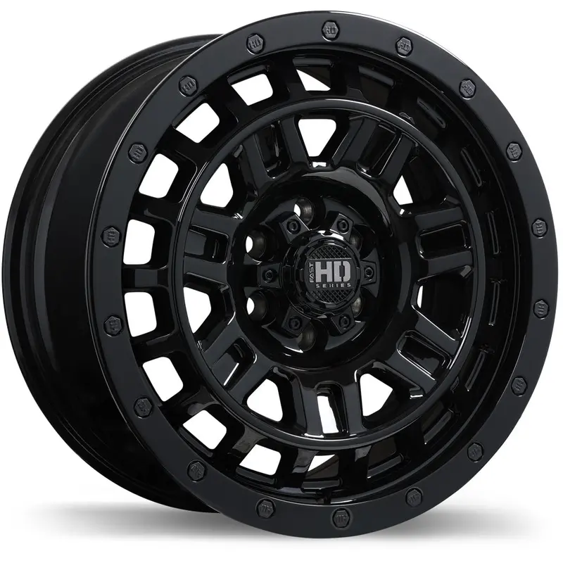 Fast Hd K-O 16X8.0 6X139.7 Et40 93.1 Gloss Black 1