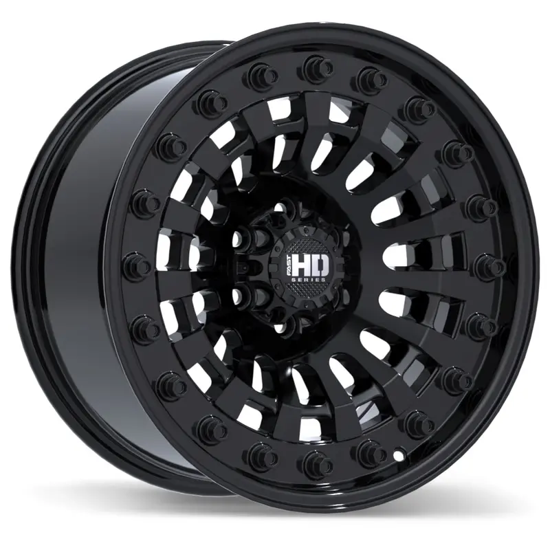 Fast Hd Shred 18X9.0 6X120 Et0 67.1 Gloss Black 1