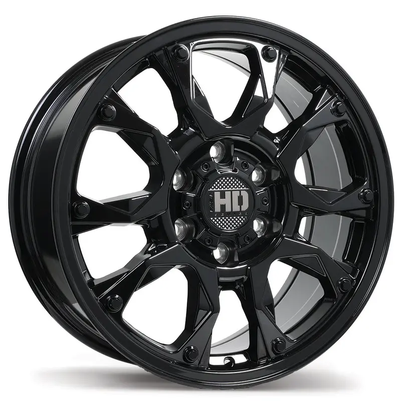 Fast Hd Tactical 18X8.0 6X139.7 Et24 106.1 Gloss Black 1