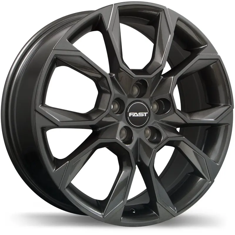 Fast Wheels Aventure 17X7.0 5X100 Et49 56.1 Gloss Gunmetal 1