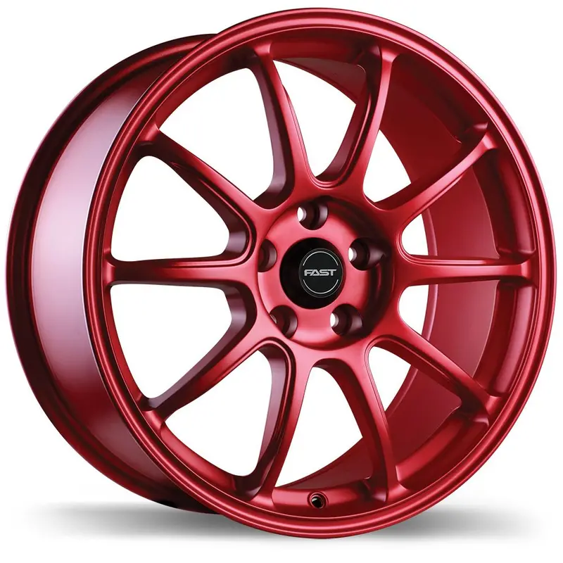 Fast Wheels Dime 18X8.0 5X114.3 Et35 72.6 Matte Red 1
