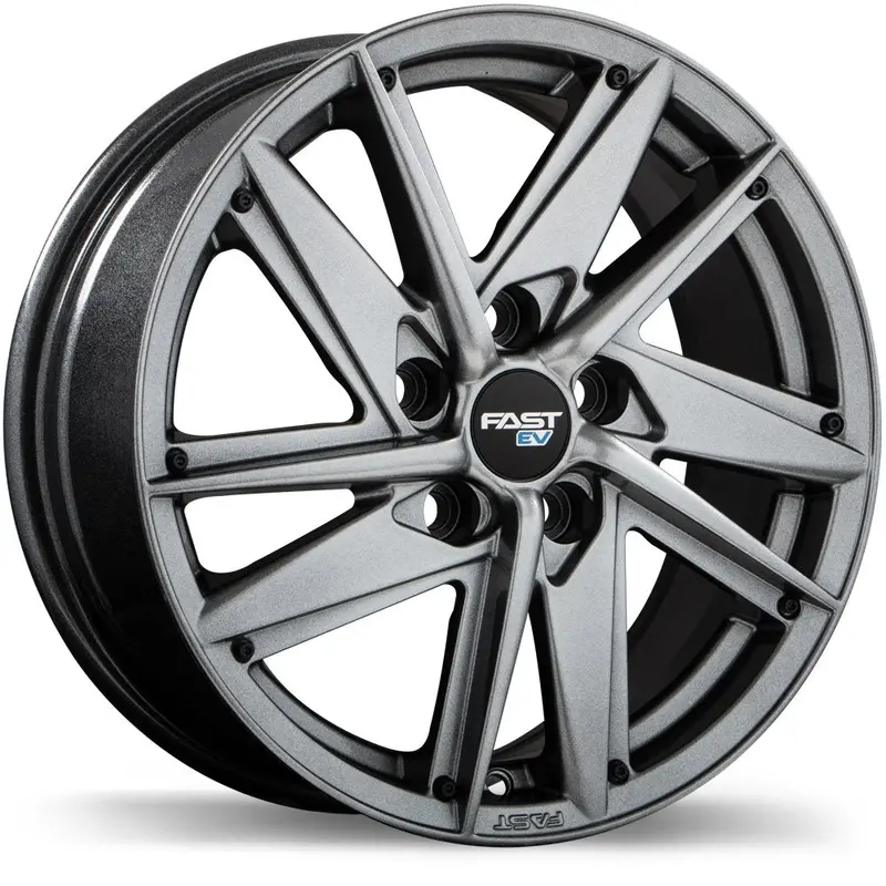 Fast Wheels Ev01 16X6.5 5X114.3 Et49 67.1 Titanium 1