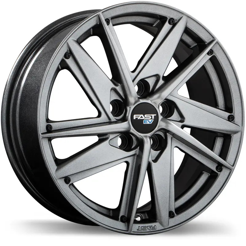 Fast Wheels Ev01 19X8.0 5X112 Et45 66.5 Titanium 1
