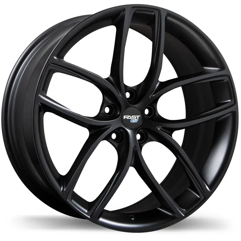 Fast Wheels Ev04 21X9.5 5X120 Et40 64.1 Satin Black 1