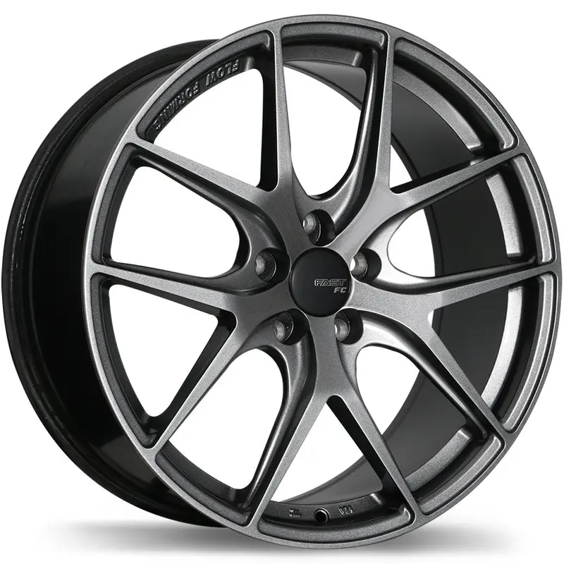 Fast Wheels Fc04 18X8.0 5X112 Et40 72.6 Titanium 1