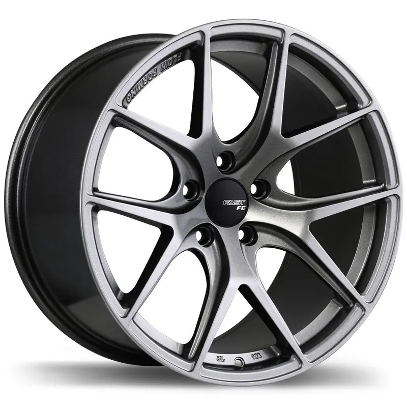 Fast Wheels Fc04 19X9.5 5X114.3 Et35 72.6 Titanium 1