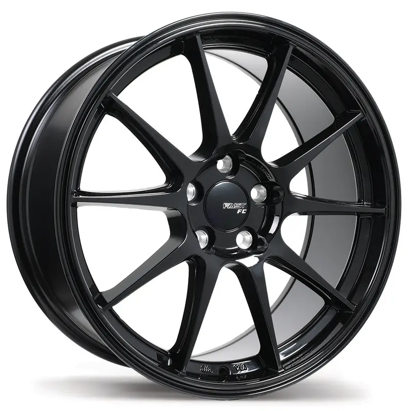 Fast Wheels Fc08 19X9.0 5X110 Et38 72.6 Gloss Black 1