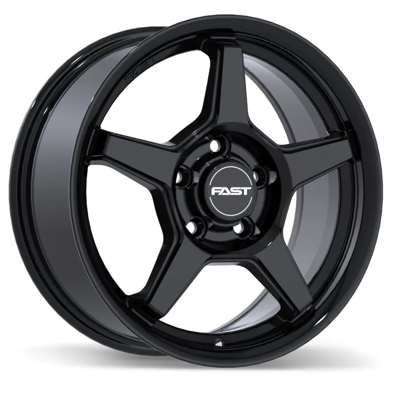 Fast Wheels Flair 16X7.0 5X105 Et42 56.6 Gloss Black 1