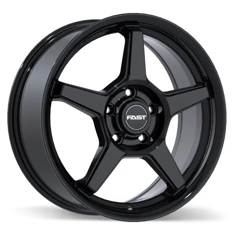 Fast Wheels Flair 17X7.0 5X114.3 Et48 56.1 Gloss Black 1