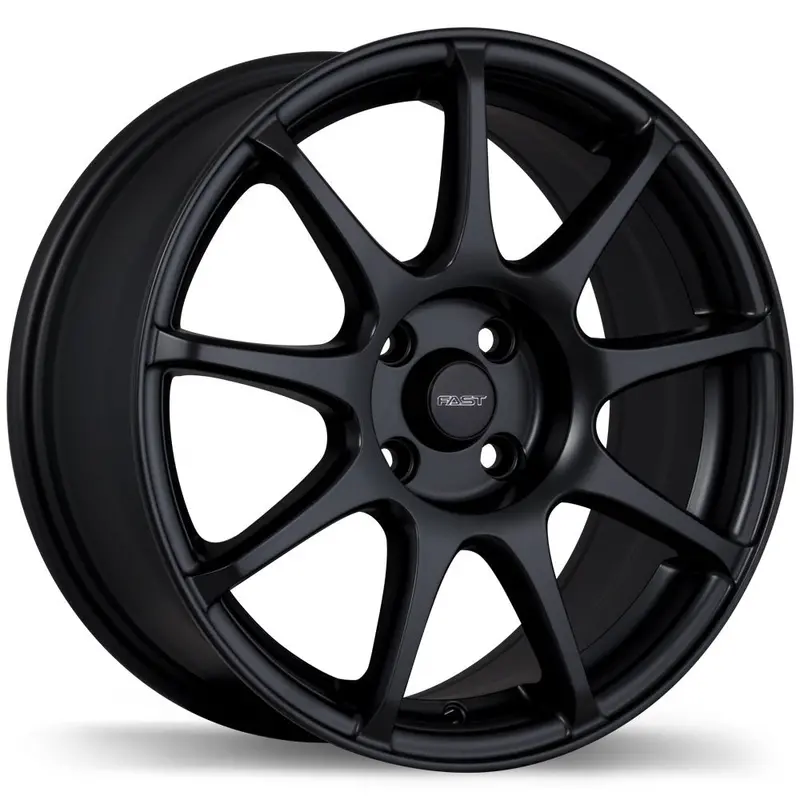 Fast Wheels Orbit 15X6.5 4X98 Et35 58.1 Matte Black 1