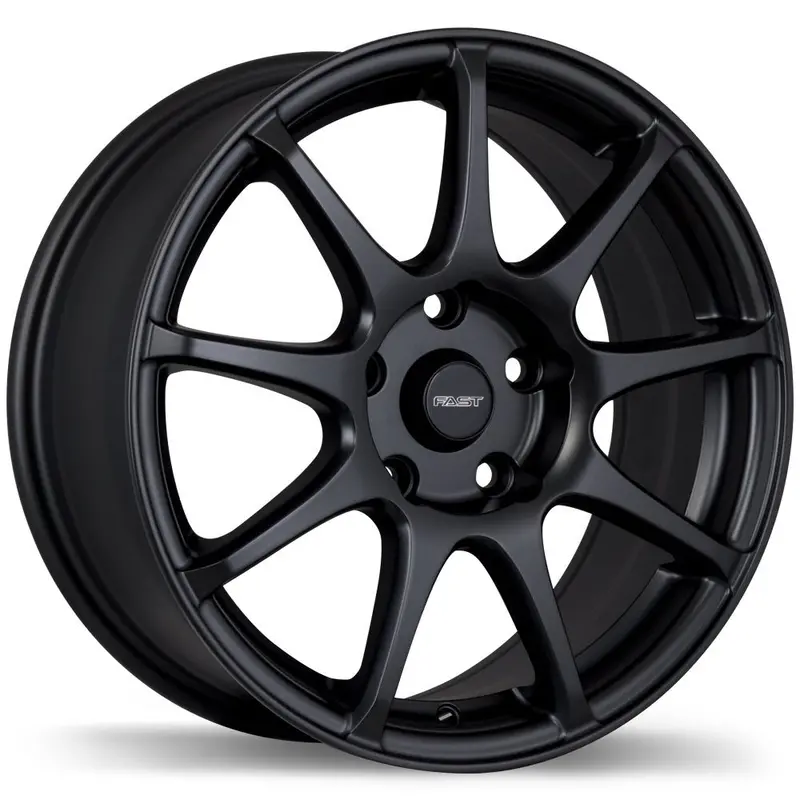 Fast Wheels Orbit 15X6.5 5X114.3 Et40 73 Matte Black 1