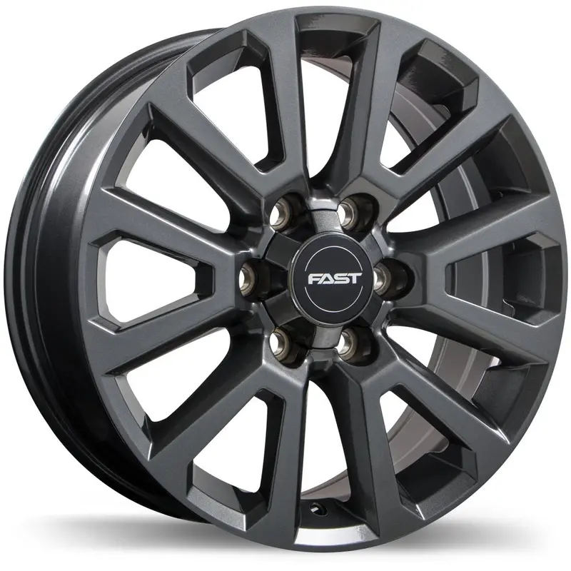 Fast Wheels Storm Ii 18X7.5 6X135 Et30 87.1 Gloss Gunmetal 1