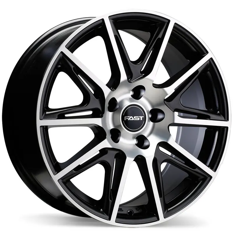 Fast Wheels Switch 16X6.5 5X114.3 Et38 66.1 Satin Black 1