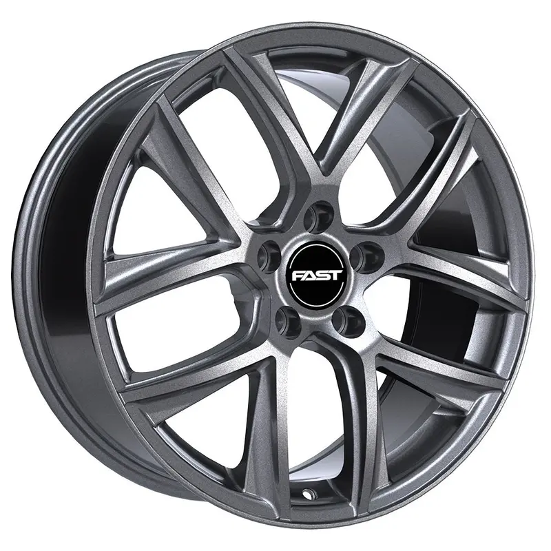 Fast Wheels Tactic 16X6.5 5X114.3 Et40 64.1 Titanium 1