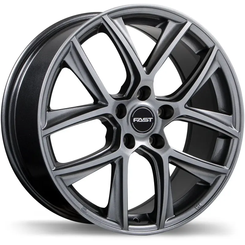 Fast Wheels Tactic 16X6.5 5X114.3 Et45 67.1 Titanium 1