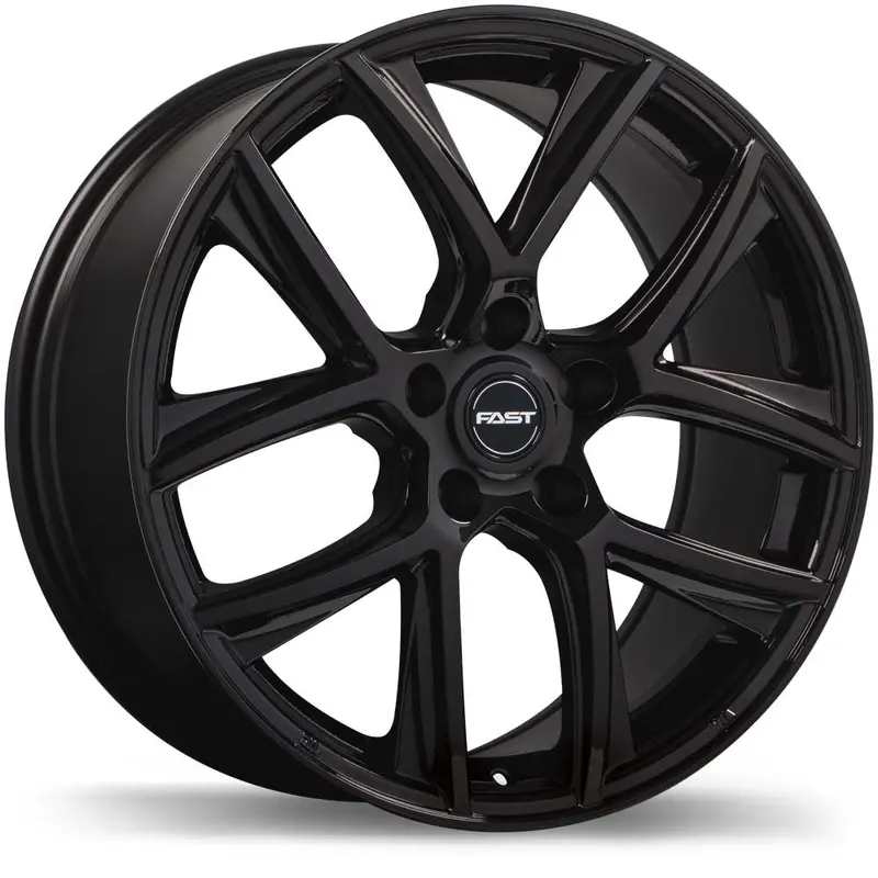 Fast Wheels Tactic 17X7.5 5X114.3 Et45 66.1 Gloss Black 1