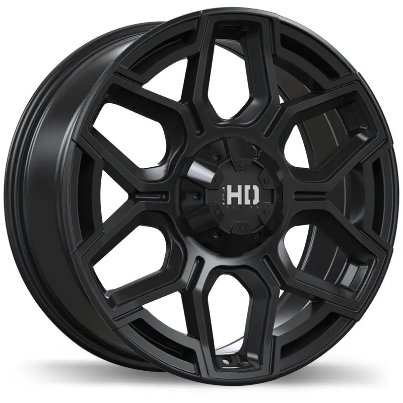 Fast Wheels Thunder 17X8.0 5X120 Et20 72.6 Matte Black 1