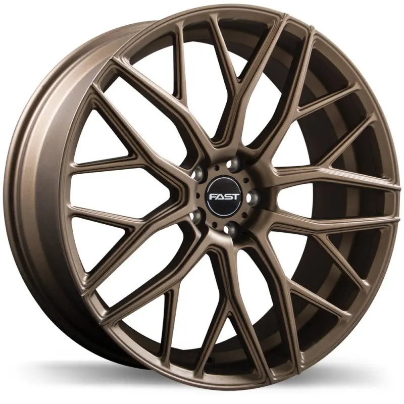 Fast Wheels Vybz 20X8.5 5X112 Et40 72.6 Satin Bronze 1