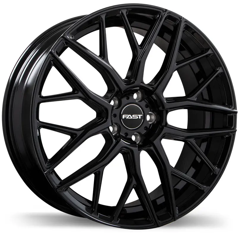 Fast Wheels Vybz 20X8.5 5X114.3 Et40 72.6 Gloss Black 1