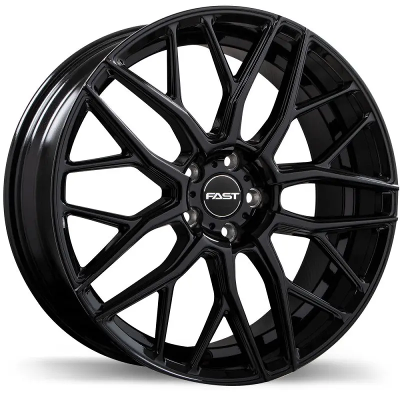 Fast Wheels Vybz 22X9.0 5X114.3 Et38 72.6 Gloss Black 1